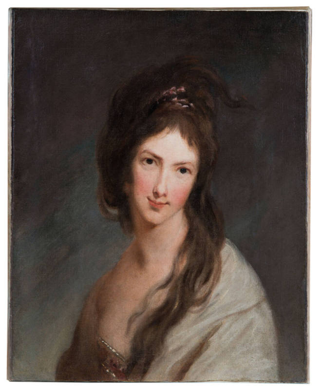 Fanny Bassett Washington,
Robert Edge Pine (Artist),
1785,
Oil on canvas