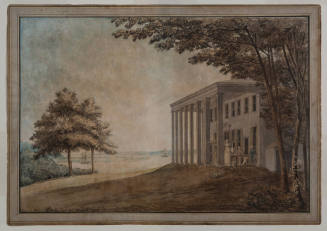 View of Mount Vernon with the Washington Family on the Piazza, July 16, 1796, 
Benjamin Henry  ...