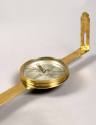 Surveyor's compass
Brass, glass, silvering, steel, organic resin
c. 1750-1800