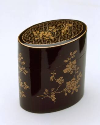Dressing box
Wood, lacquer gilt
c. 1784-1805