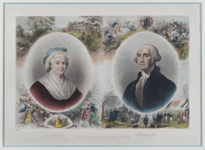 Washington and His Wife