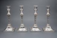 Candlesticks
Silver, iron, wood, resin
Maker:  John Winter and Co.
1774-1775