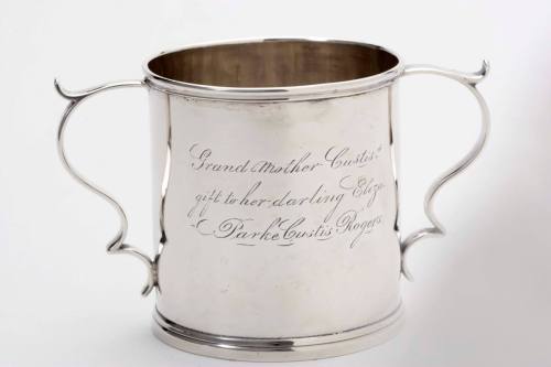 Two-handled cup
Silver
Maker:  Littleton Holland
c. 1820-1824