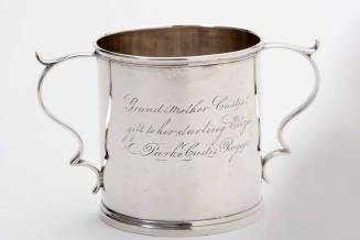 Two-handled cup
Silver
Maker:  Littleton Holland
c. 1820-1824