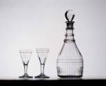 Decanter and Wineglasses
Glass
1785-1795