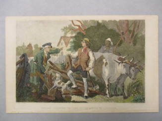 Putnam Receiving the News of the Battle of Lexington