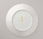 Dinner plate
Porcelain (hard-paste), gilt
Maker: Sevres Porcelain Manufactory
c. 1778-1788