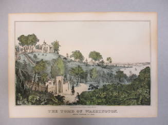 The Tomb of Washington, Mount Vernon, Va., 1840