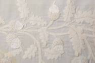 Embroidery fragment
Cotton, silk
c. 1800