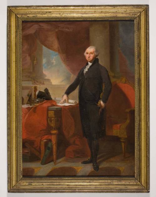 George Washington
Oil on canvas 
Artist unknown, after Gilbert Stuart
c. 1800