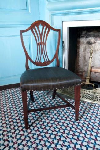 Side chair
Mahogany, yellow pine
1785-1800