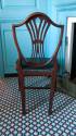 Side chair
Mahogany, yellow pine
1785-1800