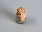 Musk bottle
Glass, musk powder, paper, silk
1770-1790
