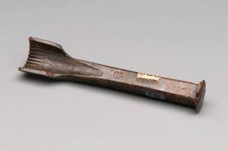 Pinking iron
Iron
c. 1767-1802