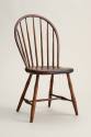 Bow-back Windsor side chair
Tulip poplar, possible oak, ash and maple
1785-1800