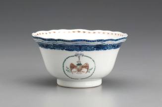 Tea bowl
Porcelain, enamel, gilt
c. 1784-1785
