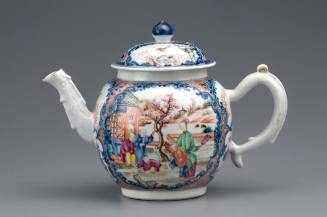 Tea pot
Porcelain (hard paste) enamel, gilt
c. 1755