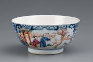Slop bowl
Porcelain (hard paste), enamel, gilt
c. 1755