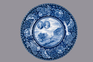 Mount Vernon commemorative plate