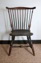 Fan-back Windsor side chair
Tulip poplar, oak, maple, paint
1780-1790