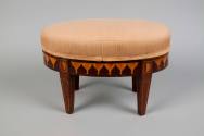 Footstool
Wood, cotton, iron
c. 1785-1795