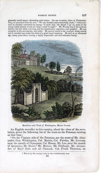 Residence and Tomb of Washington, Mount Vernon