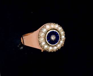 Ring
Gold, diamonds, pearls, enamel
c. 1790