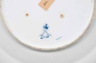 Dinner plate
Maker: Sèvres Porcelain Manufactory
Porcelain (hard paste), gilt
1772-1788
