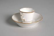 Covered cup and saucer
