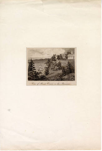 View of Mount Vernon on the Potowmac
