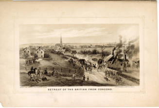 Retreat of the British from Concord