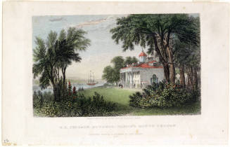 U.S. Frigate Potomac, Passing Mount Vernon