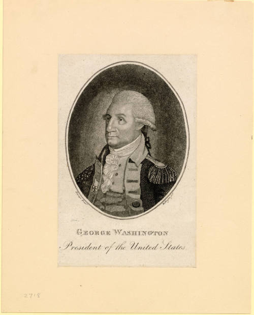 George Washington President of the United States