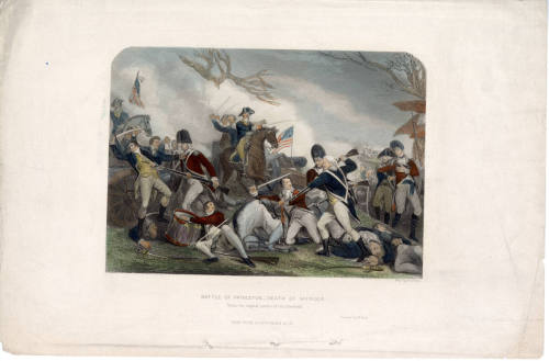 Battle of Princeton - Death of Mercer
