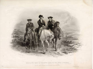 Washington, Henry & Pendleton Going to the First Congress
