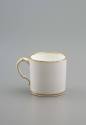 Coffee cup
Maker: Sèvres Porcelain Manufactory
Porcelain (soft paste), gilt
1778-1788