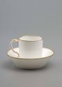 Coffee cup and saucer
Maker: Sèvres Porcelain Manufactory
Porcelain (soft paste), gilt
1775- ...