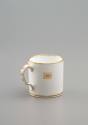 Coffee cup
Maker: Sèvres Porcelain Manufactory
Porcelain (soft paste), gilt
1778-1788