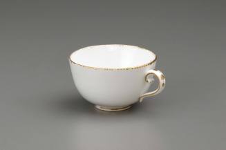 Teacup
Maker: Sèvres Porcelain Manufactory
Porcelain (soft paste), gilt
1778-1788