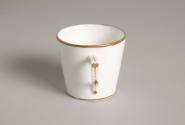 Coffee cup
Maker:  Nast Factory
Porcelain (possibly hard paste), gilt
c. 1785
