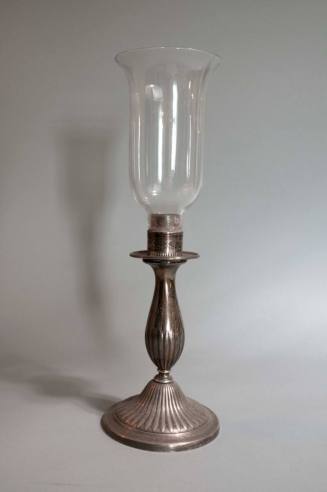 Candlestick with shade
Silver, mahogany, glass
1801-1802