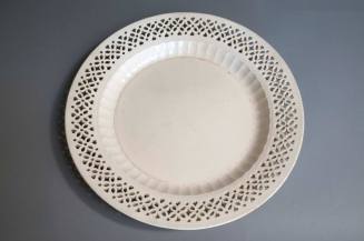 Dessert plate
Earthenware, lead-glazed (creamware)
1780-1800