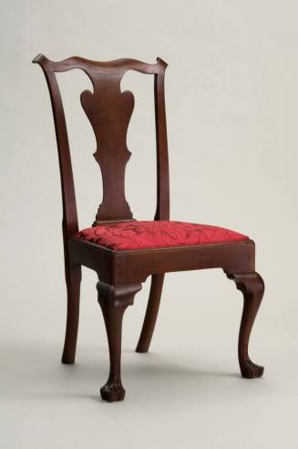 Side chair
Walnut,  yellow pine
1760-1780