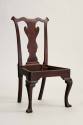 Side chair
Walnut, white cedar, yellow pine
c. 1770-1790
