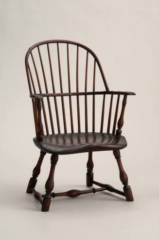 Sack-back Windsor armchair
Tuplip poplar, maple, ash, paint
1770-1800