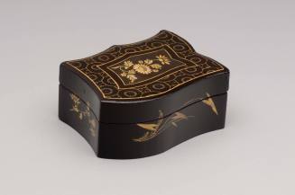 Dressing box
Cypress, lacquer, gilt
c. 1790-1795