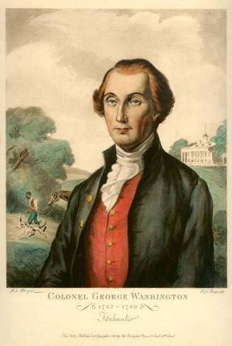 COLONEL GEORGE WASHINGTON, FOX HUNTER
Engragved by R.L. Boyer
Publisher: Derrydale Press, New ...