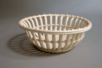Fruit basket
Earthenware, lead-glazed (creamware)
1850-1900