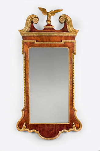 Looking glass
Mahogany, glass, gilt
c. 1780