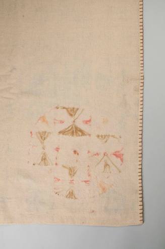 Rose blanket
Wool, linen
1775-1800